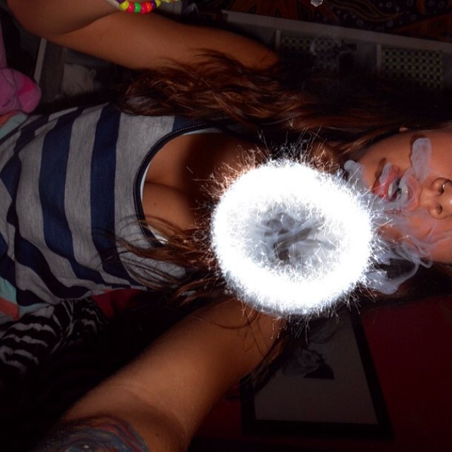 Girls doing smoke tricks > girls and their bongs (thongs) @_pixieworld 
Featured Model on TheMarijuanaModels.com Join our family on @kushcommon.com