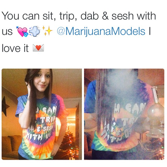 @Desireeyonker_ is lovin her You Can tee! ️
Did you grab yours yet? This tie dye is a limited release-once its gone it is gone!
️SHOP.KUSHCOMMON.COM