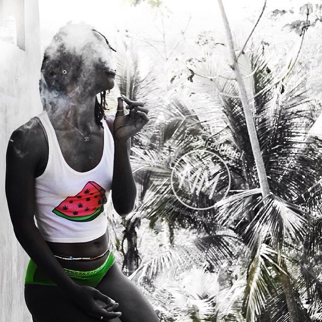 Ft Model @miingini ॐ
Enjoying nature in her weedmelon crop top ◡̈ ♡She got one of the last ones!♡ If we reprint, which do you want??
️T-shirt
️️Tank top
️Crop top
See what's in stock at
️SHOP.KUSHCOMMON.COM