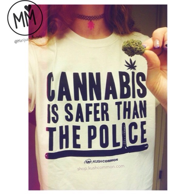 ️Ft the awesome @positiveginger
In addition,
Cannabis is safer than the government.
Cannabis is safer than most of the food at your grocery store.
Cannabis is safer than the pills your doctor prescribes.
Cannabis is safer than the booze you can get at the store.
Cannabis is safer than synthetic marijuana aka "spice."
️️️What else?️️️
...everything?
️T-shirt & choker available at ️shop.kushcommon.com