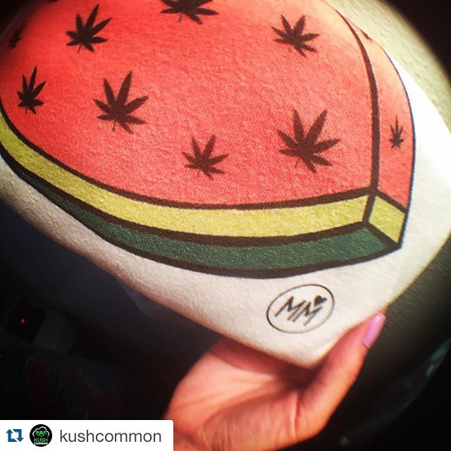 @kushcommon with @repostapp.
・・・
Weedmelon T-Shirt  We redesigned our entire shop!! Go check it out, and use coupon code summerdaze for 10% off errrrthang. Weed love to see you wearing our cannaclothes! Don't forget to tag us when you get em, so @marijuanamodels and I can repost you!!!  Link in bio