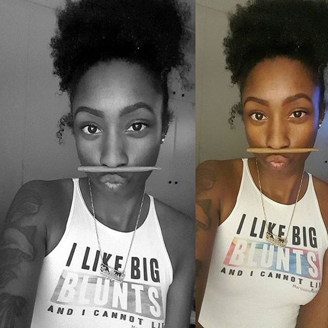 @__ganjagoddess likes big blunts
Thanks for reppin babe
Shop this top as a tee, tank or crop at the link in my bio!
www.shop.kushcommon.com
Printing & shipping holidaze orders all day🕎