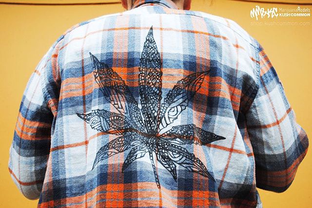 Now Available!! Our "Golden Teacher" Flannel and several others are now listed in our shop
These are one-of-a-kind with a handdrawn intricate weed leaf printed on the back, a patch on the arm, and different patches hand-sewn on the pockets.
Snag one today before 4pm PST and we'll send it Priority! Taking some to the post office now! Today's the cutoff for sending Priority mail in time for the Holidaze
www.shop.kushcommon.com